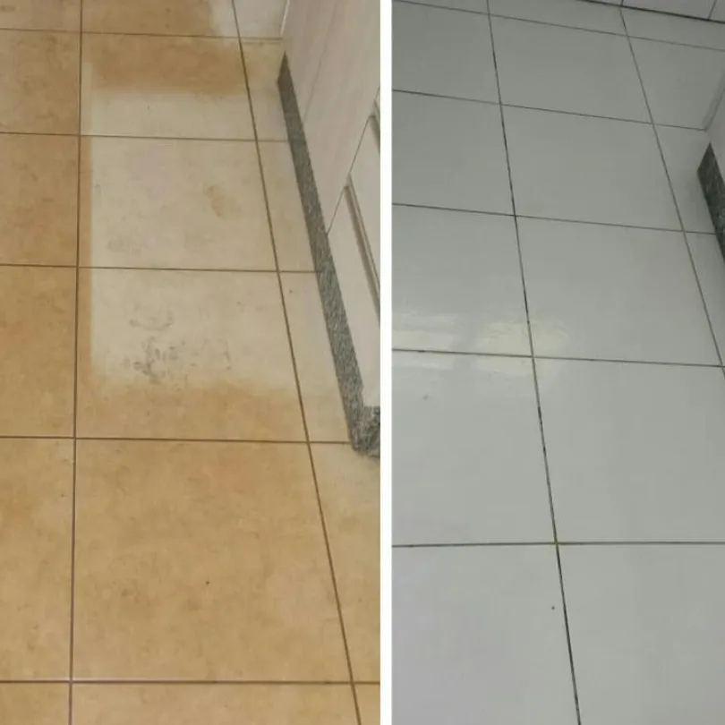 Antes - Piso Manchado